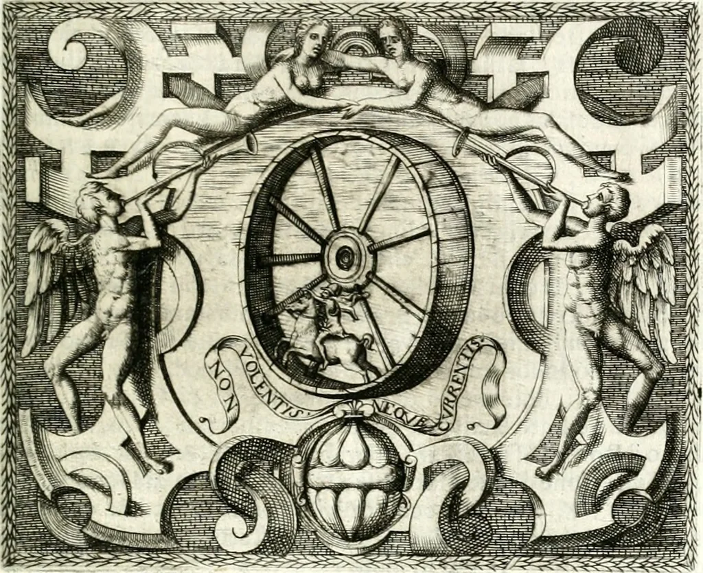 An illustration from Le imprese illustri, 1566, leaf 504