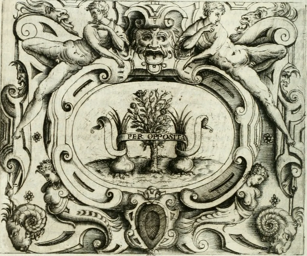 An illustration from Le imprese illustri, 1566, leaf 511