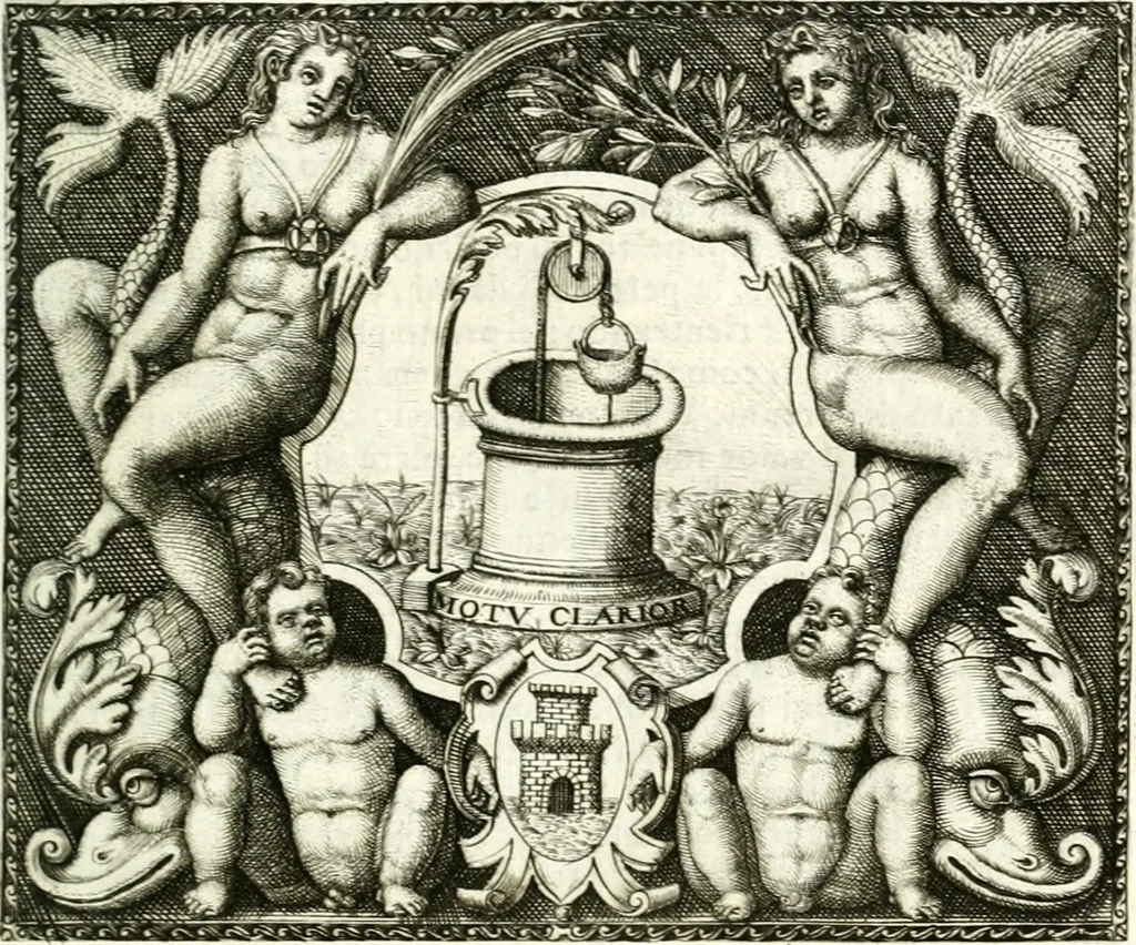 An illustration from Le imprese illustri, 1566, leaf 548