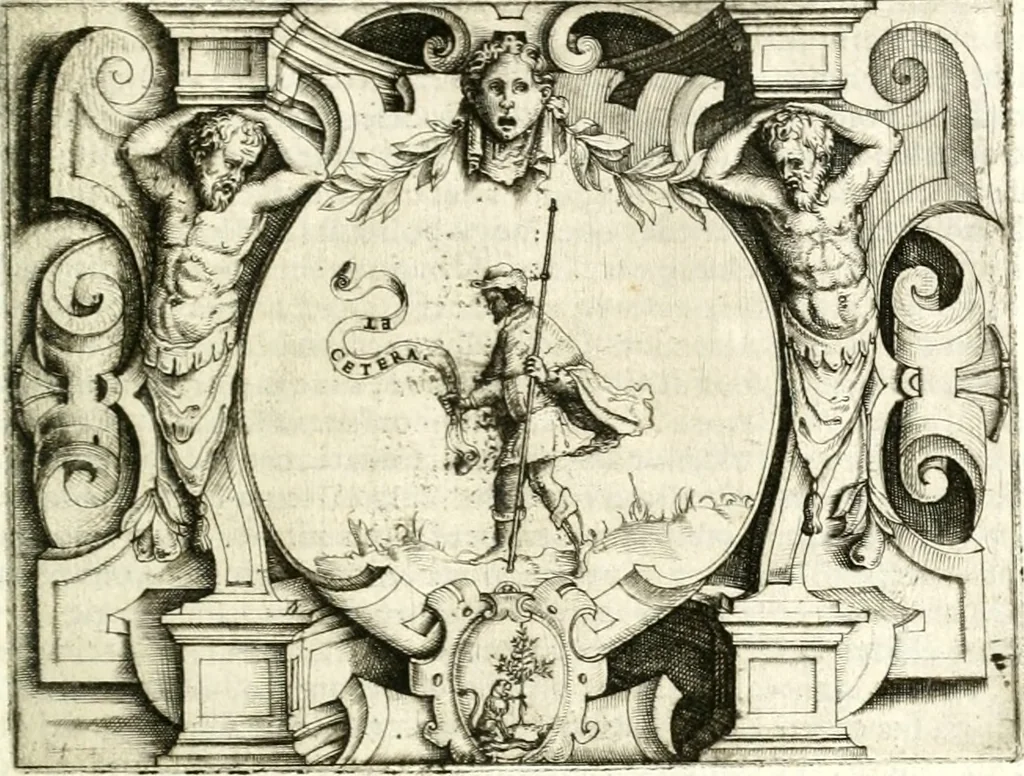 An illustration from Le imprese illustri, 1566, leaf 552