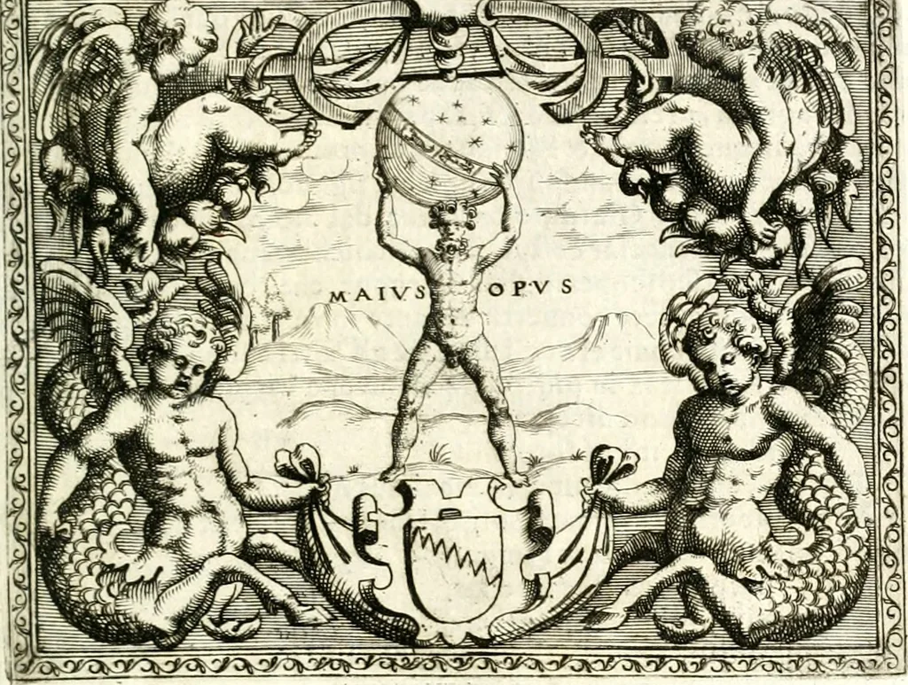 An illustration from Le imprese illustri, 1566, leaf 556