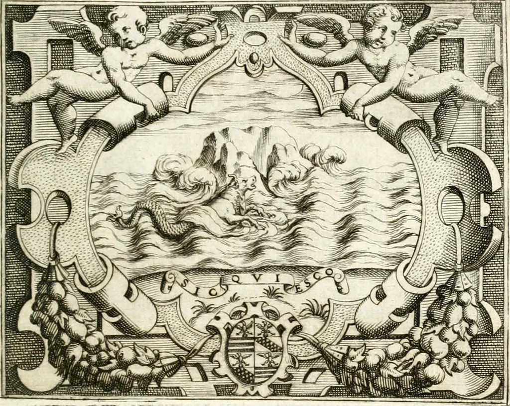 An illustration from Le imprese illustri, 1566, leaf 566