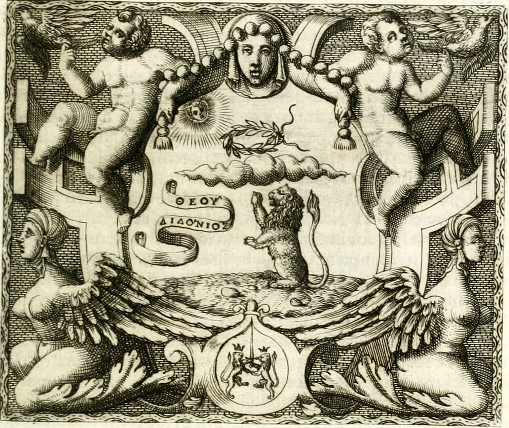 An illustration from Le imprese illustri, 1566, leaf 568