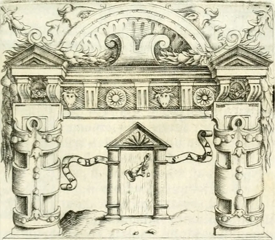 An illustration from Le imprese illustri, 1566, leaf 588