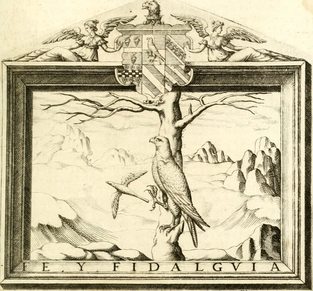 An illustration from Le imprese illustri, 1566, leaf 590