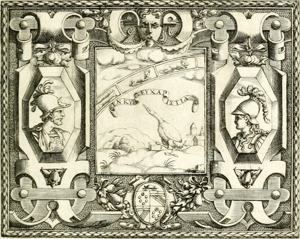 An illustration from Le imprese illustri, 1566, leaf 60