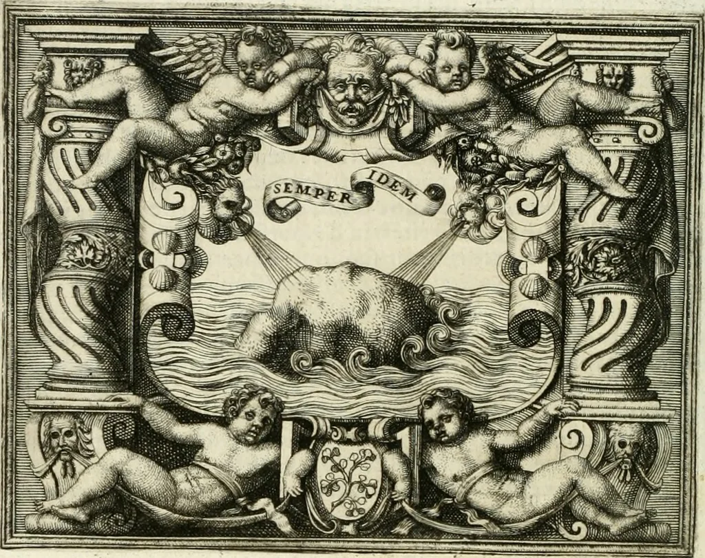 An illustration from Le imprese illustri, 1566, leaf 603