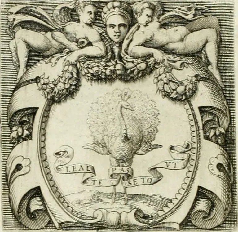 An illustration from Le imprese illustri, 1566, leaf 61