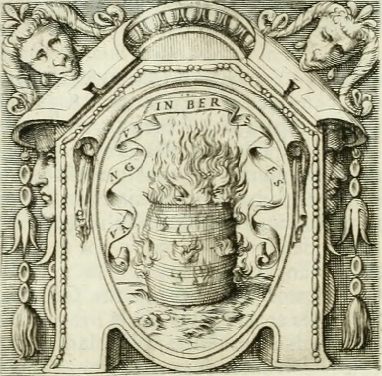 An illustration from Le imprese illustri, 1566, leaf 63