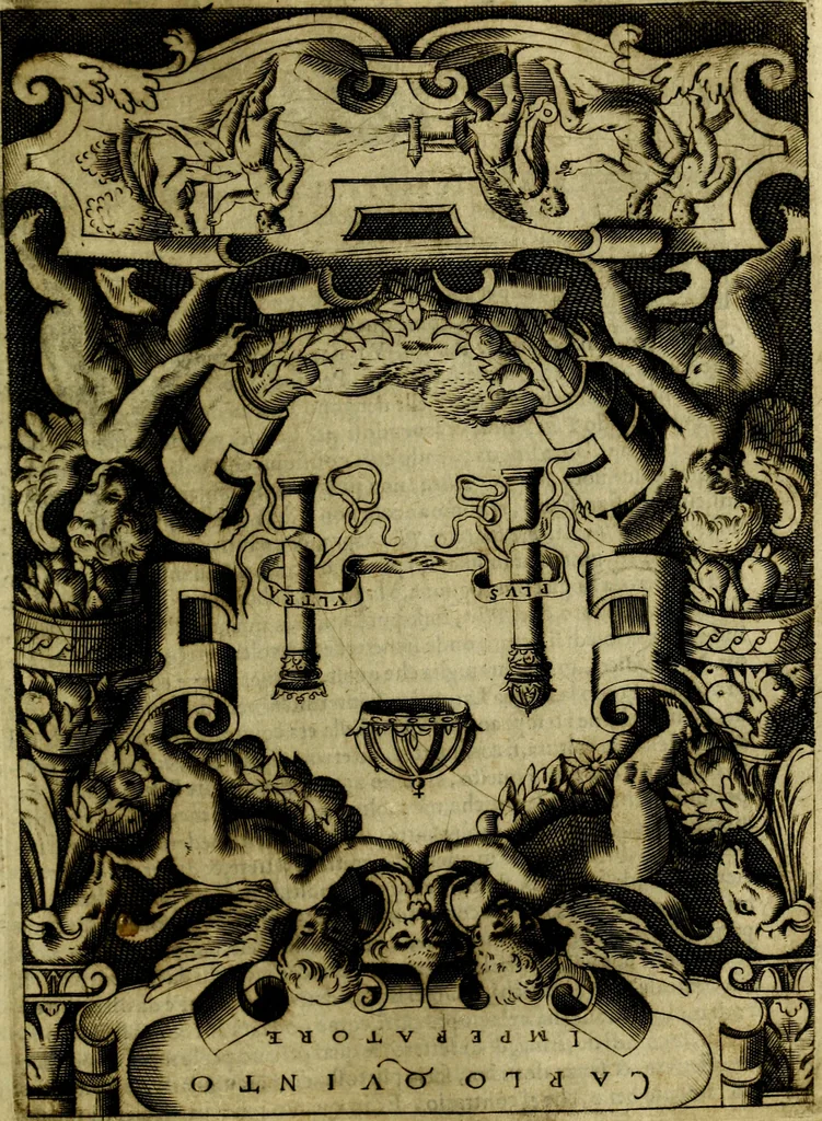 An illustration from Le imprese illustri del S.or Ieronimo Ruscelli., 1584, leaf 122