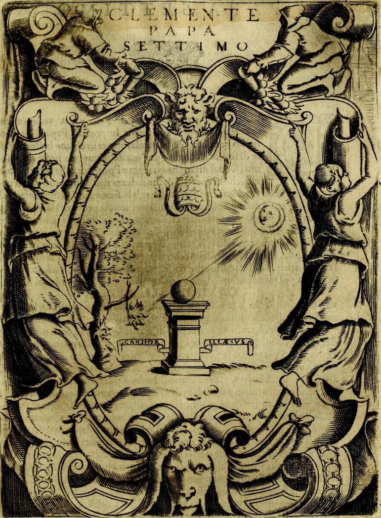 An illustration from Le imprese illustri del S.or Ieronimo Ruscelli., 1584, leaf 144