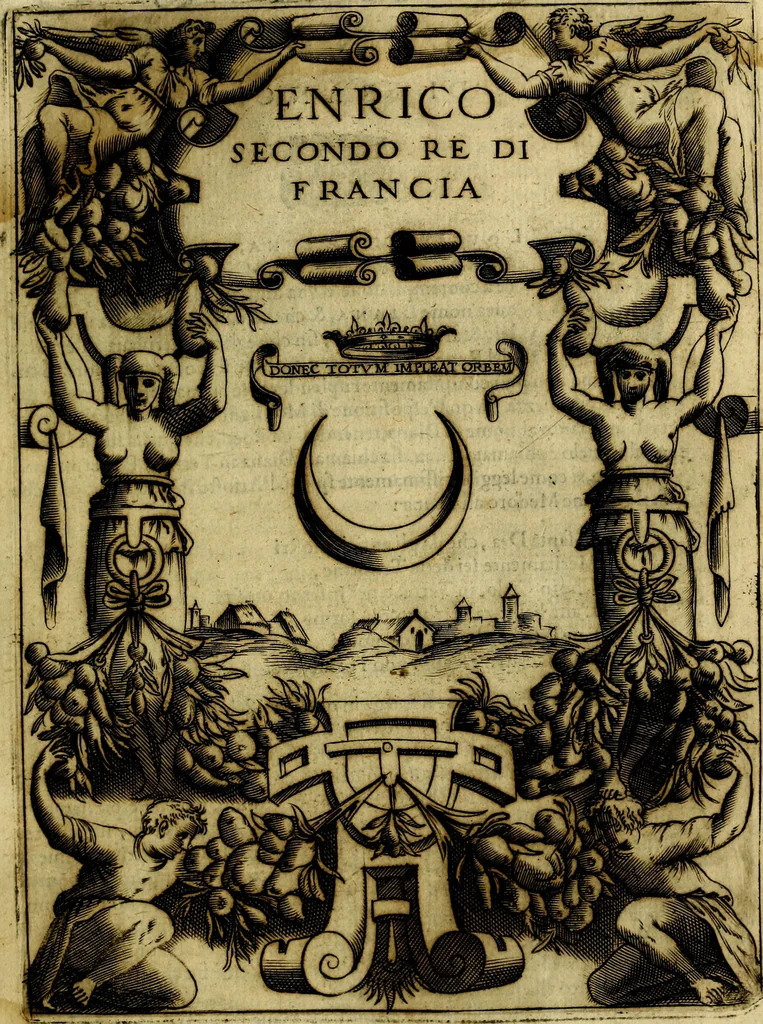 An illustration from Le imprese illustri del S.or Ieronimo Ruscelli., 1584, leaf 162