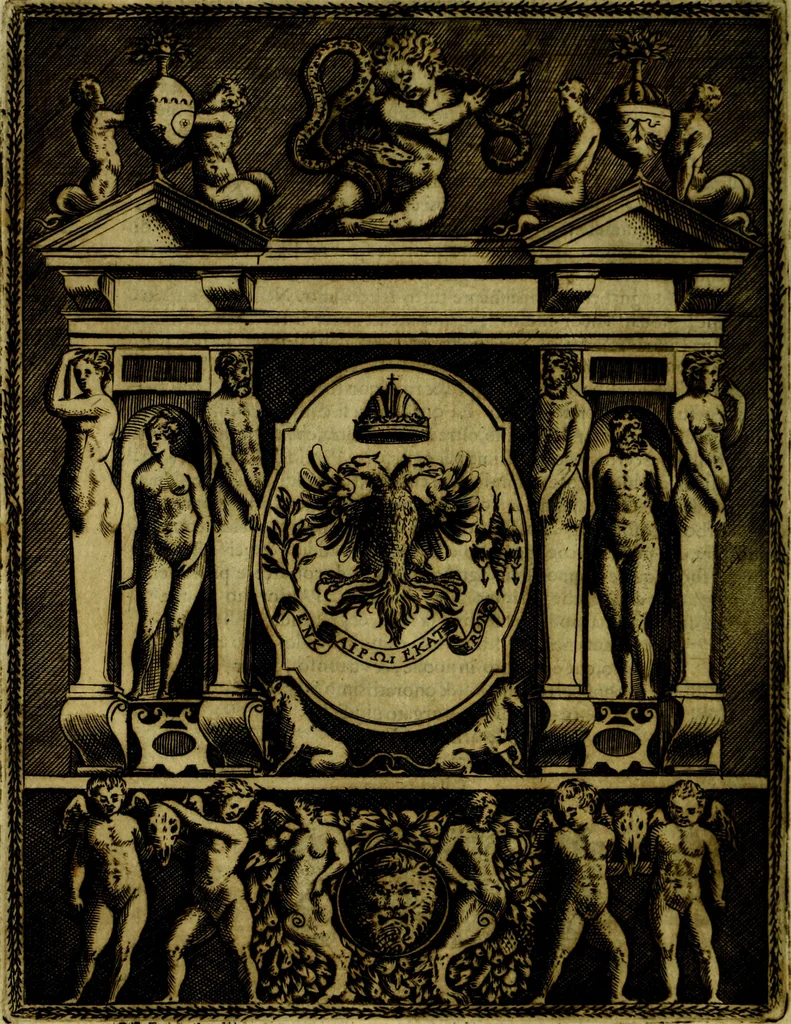 An illustration from Le imprese illustri del S.or Ieronimo Ruscelli., 1584, leaf 305