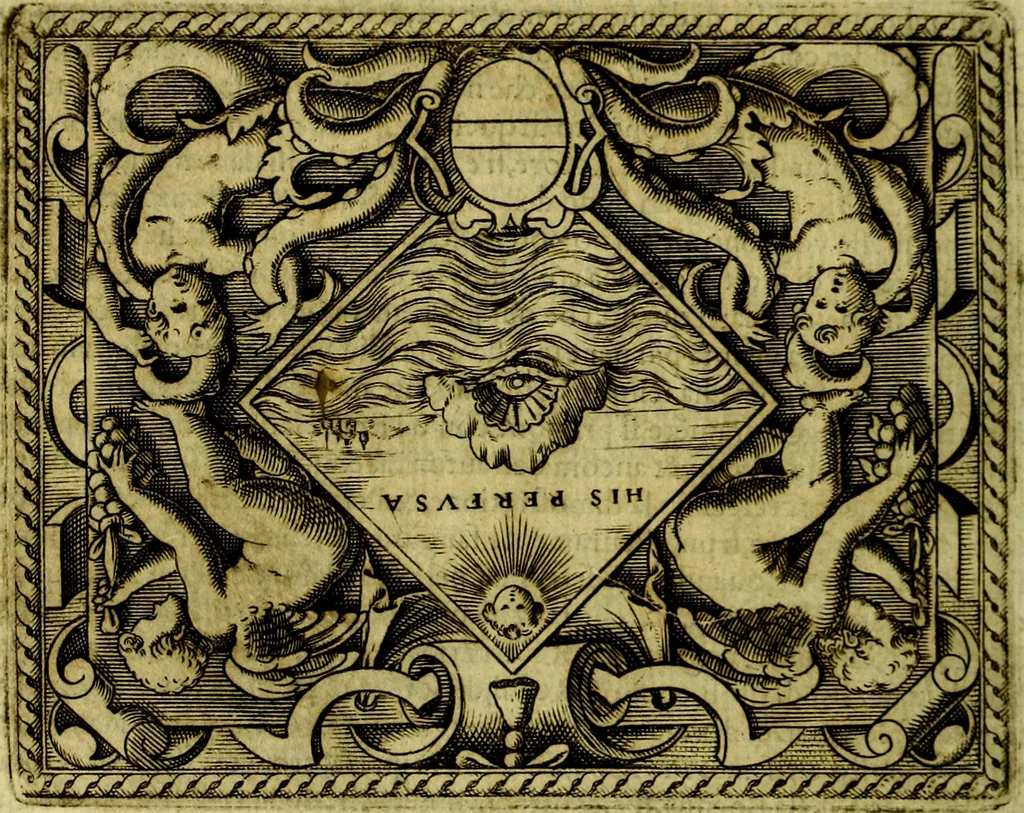 An illustration from Le imprese illustri del S.or Ieronimo Ruscelli., 1584, leaf 309