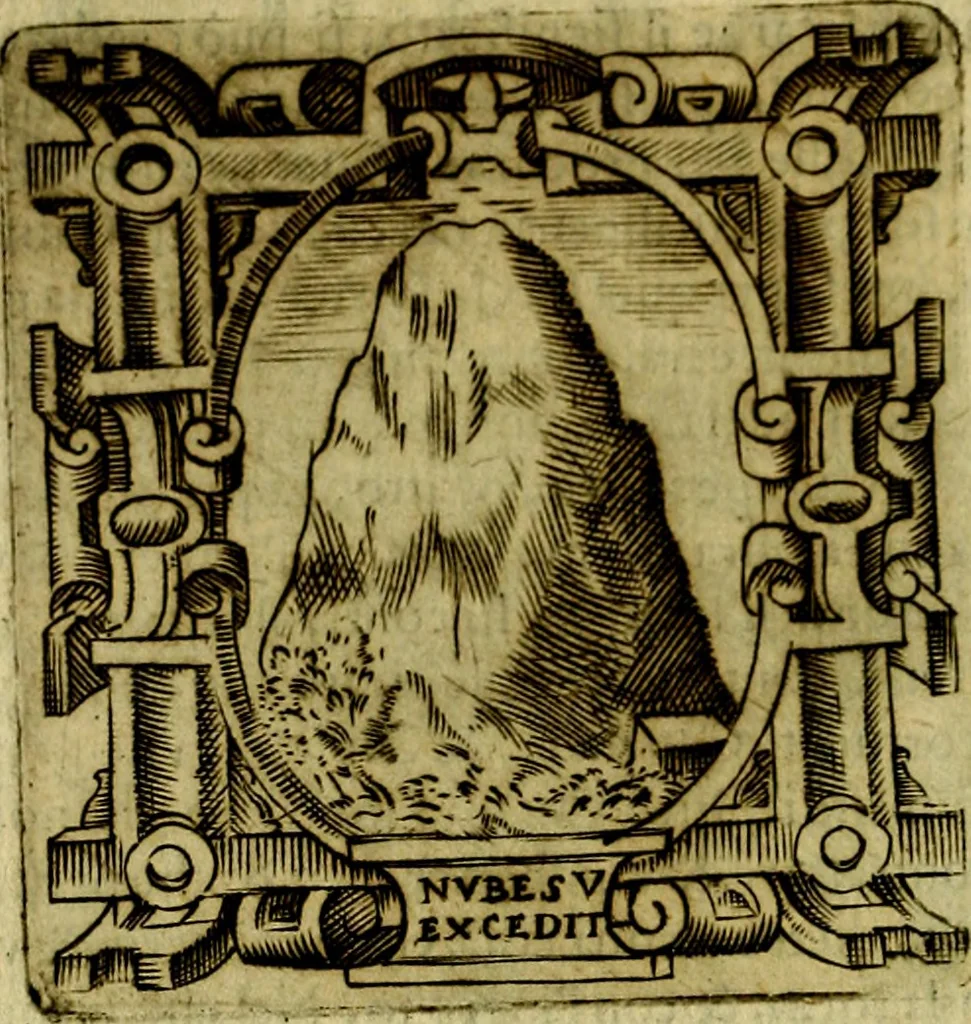 An illustration from Le imprese illustri del S.or Ieronimo Ruscelli., 1584, leaf 321