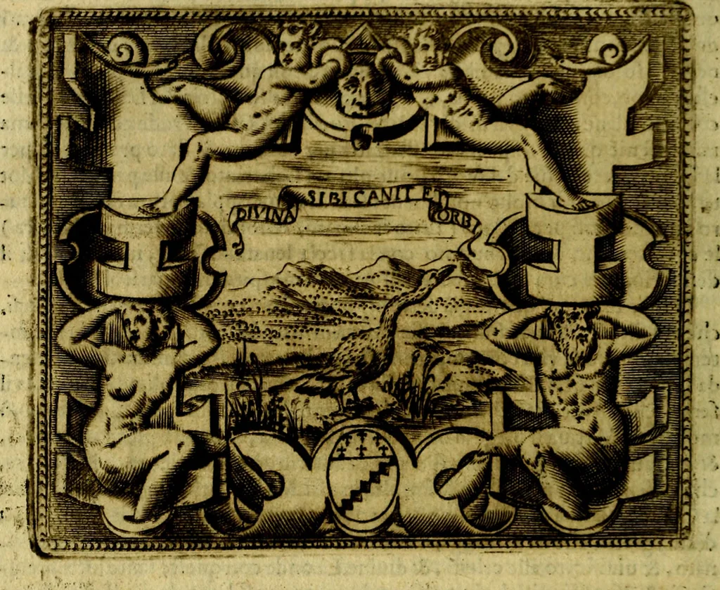 An illustration from Le imprese illustri del S.or Ieronimo Ruscelli., 1584, leaf 403