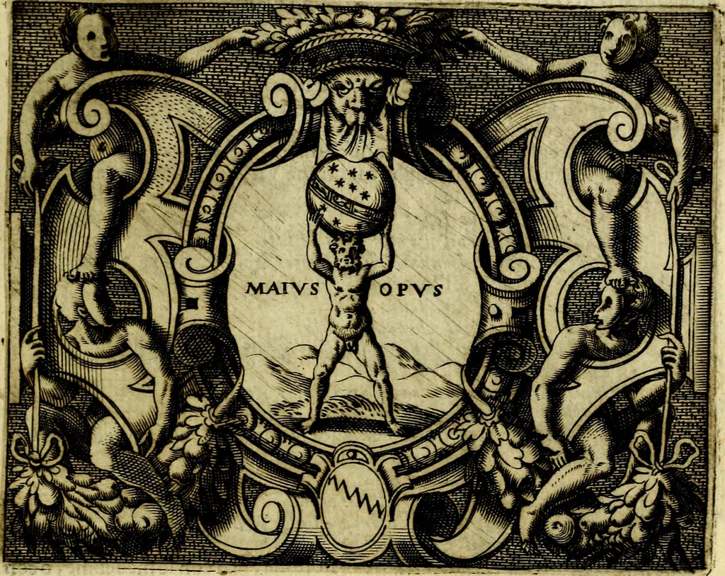 An illustration from Le imprese illustri del S.or Ieronimo Ruscelli., 1584, leaf 458