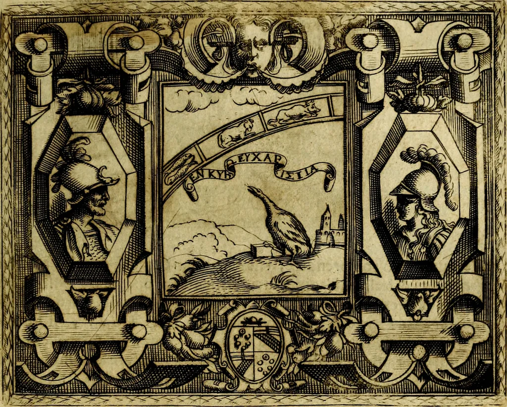 An illustration from Le imprese illustri del S.or Ieronimo Ruscelli., 1584, leaf 50