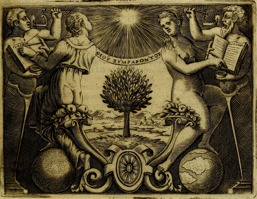 An illustration from Le imprese illustri del S.or Ieronimo Ruscelli., 1584, leaf 508
