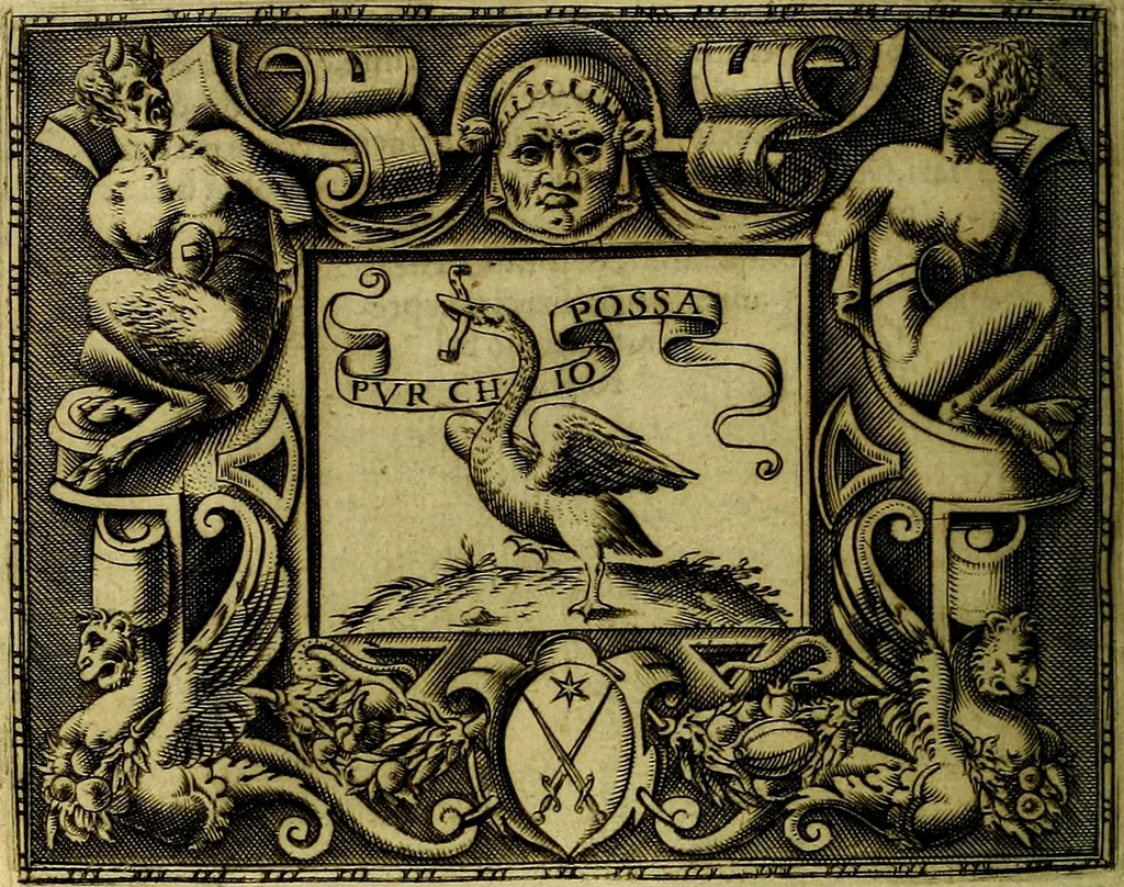 An illustration from Le imprese illustri del S.or Ieronimo Ruscelli., 1584, leaf 113