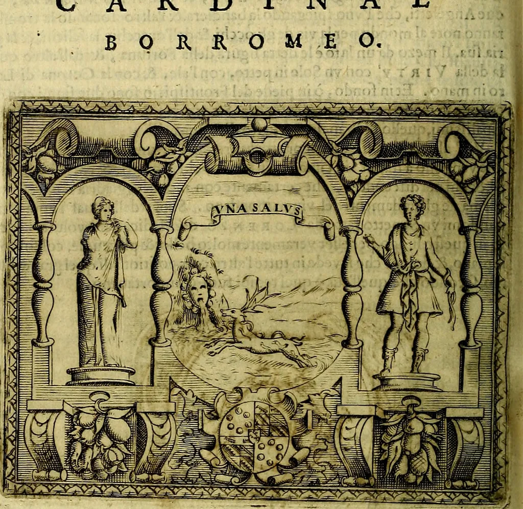 An illustration from Le imprese illustri del S.or Ieronimo Ruscelli., 1584, leaf 123