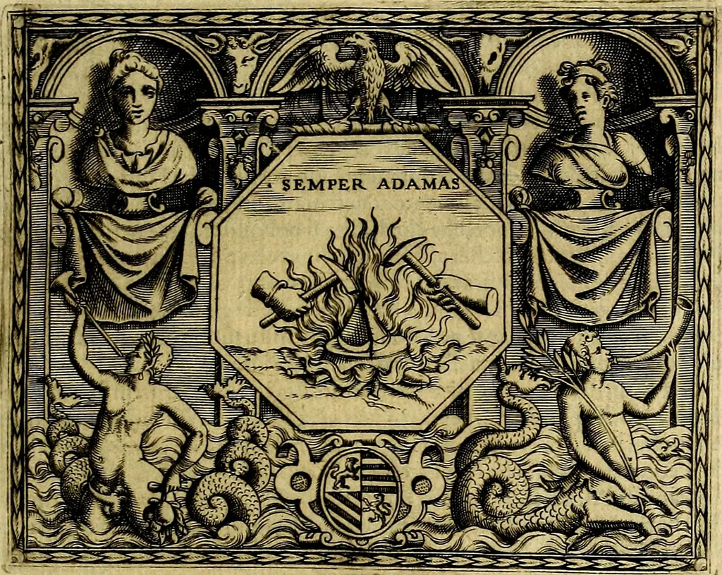 An illustration from Le imprese illustri del S.or Ieronimo Ruscelli., 1584, leaf 162