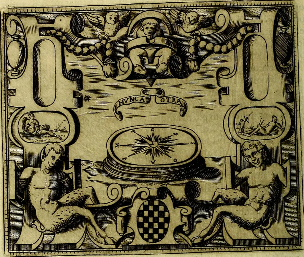 An illustration from Le imprese illustri del S.or Ieronimo Ruscelli., 1584, leaf 249