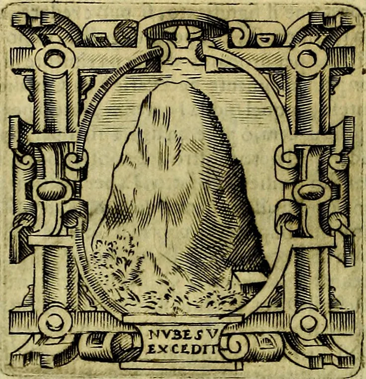 An illustration from Le imprese illustri del S.or Ieronimo Ruscelli., 1584, leaf 339