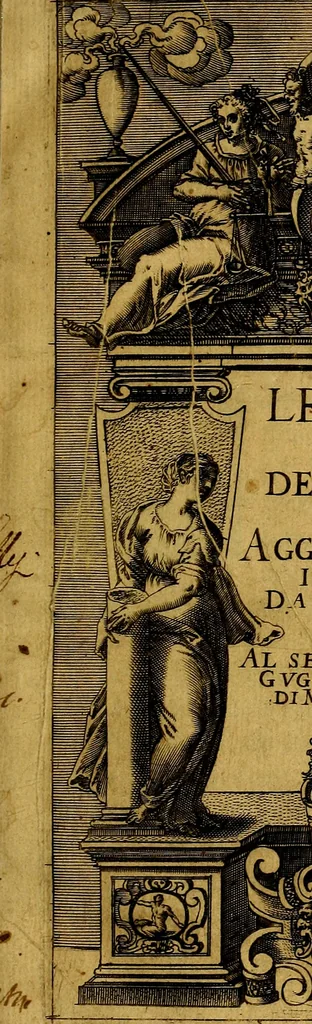 An illustration from Le imprese illustri del S.or Ieronimo Ruscelli., 1584, leaf 6