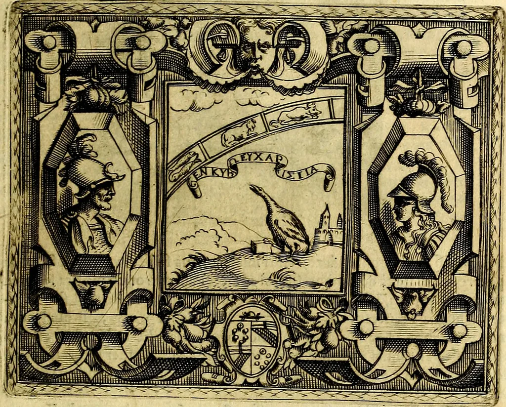 An illustration from Le imprese illustri del S.or Ieronimo Ruscelli., 1584, leaf 64