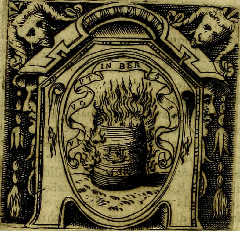 An illustration from Le imprese illustri del S.or Ieronimo Ruscelli., 1584, leaf 67