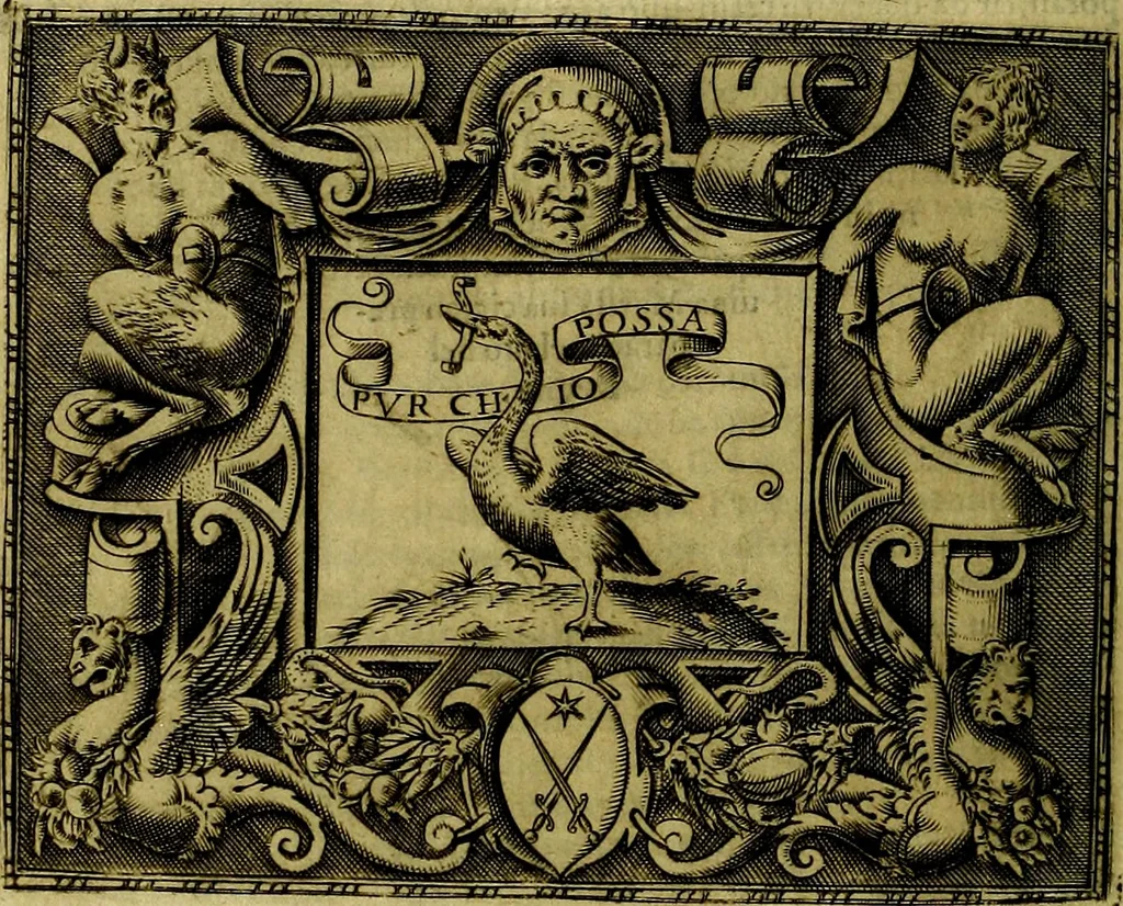 An illustration from Le imprese illustri del S.or Ieronimo Ruscelli., 1584, leaf 111