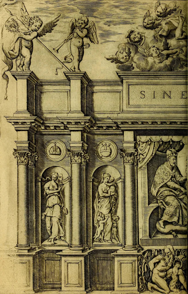 An illustration from Le imprese illustri del S.or Ieronimo Ruscelli., 1584, leaf 139