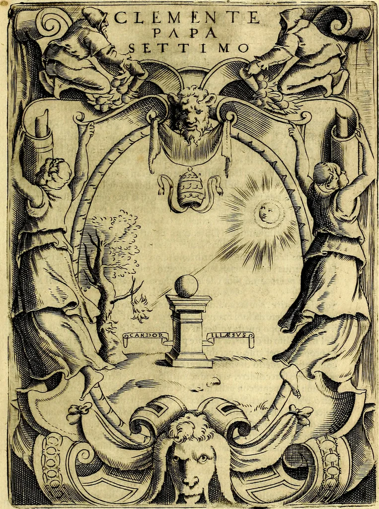 An illustration from Le imprese illustri del S.or Ieronimo Ruscelli., 1584, leaf 156