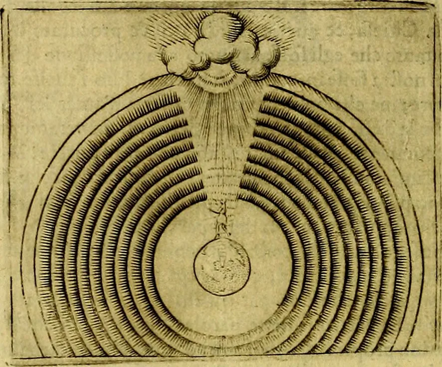 An illustration from Le imprese illustri del S.or Ieronimo Ruscelli., 1584, leaf 177