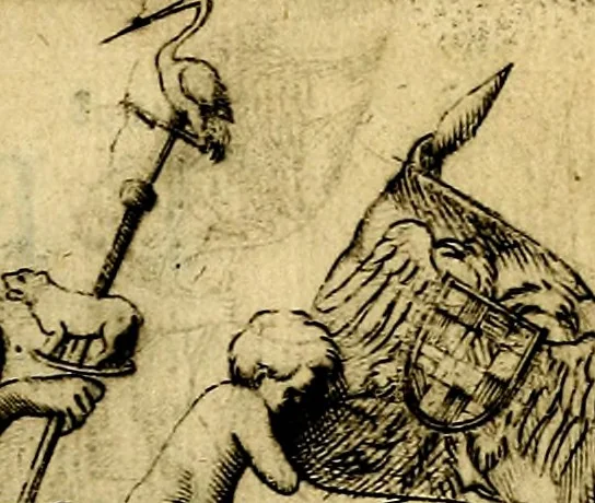 An illustration from Le imprese illustri del S.or Ieronimo Ruscelli., 1584, leaf 228