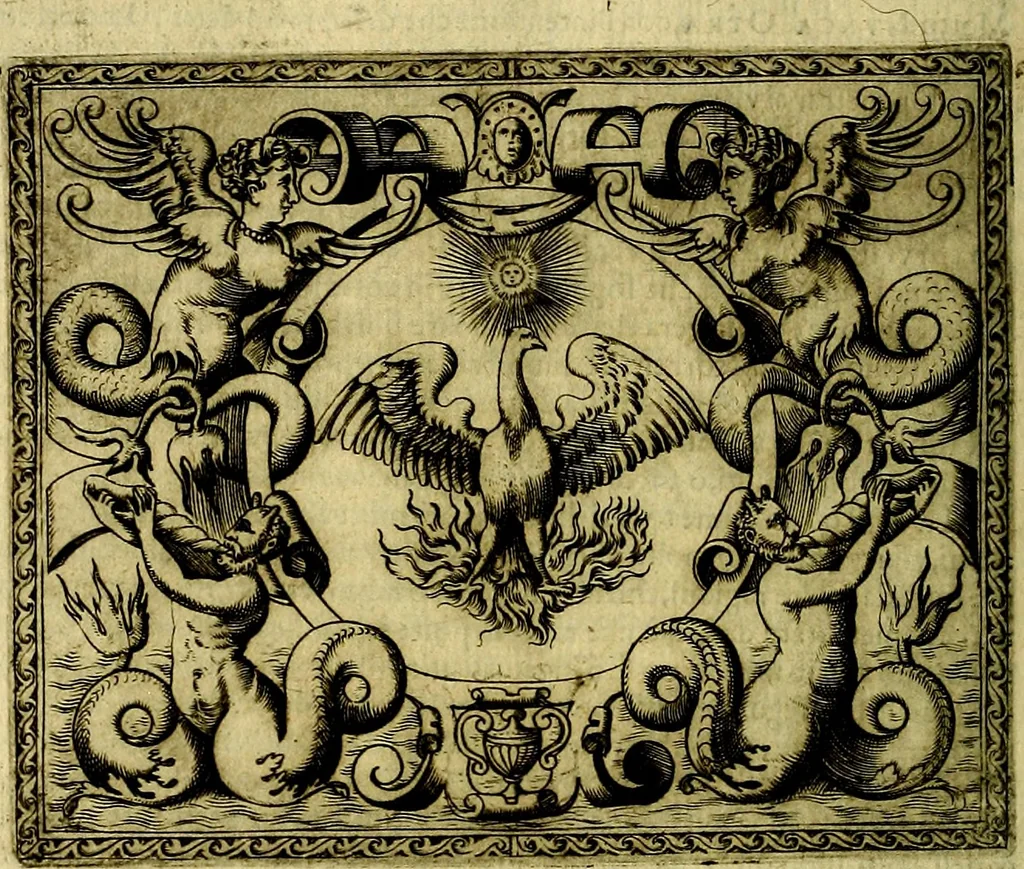 An illustration from Le imprese illustri del S.or Ieronimo Ruscelli., 1584, leaf 251