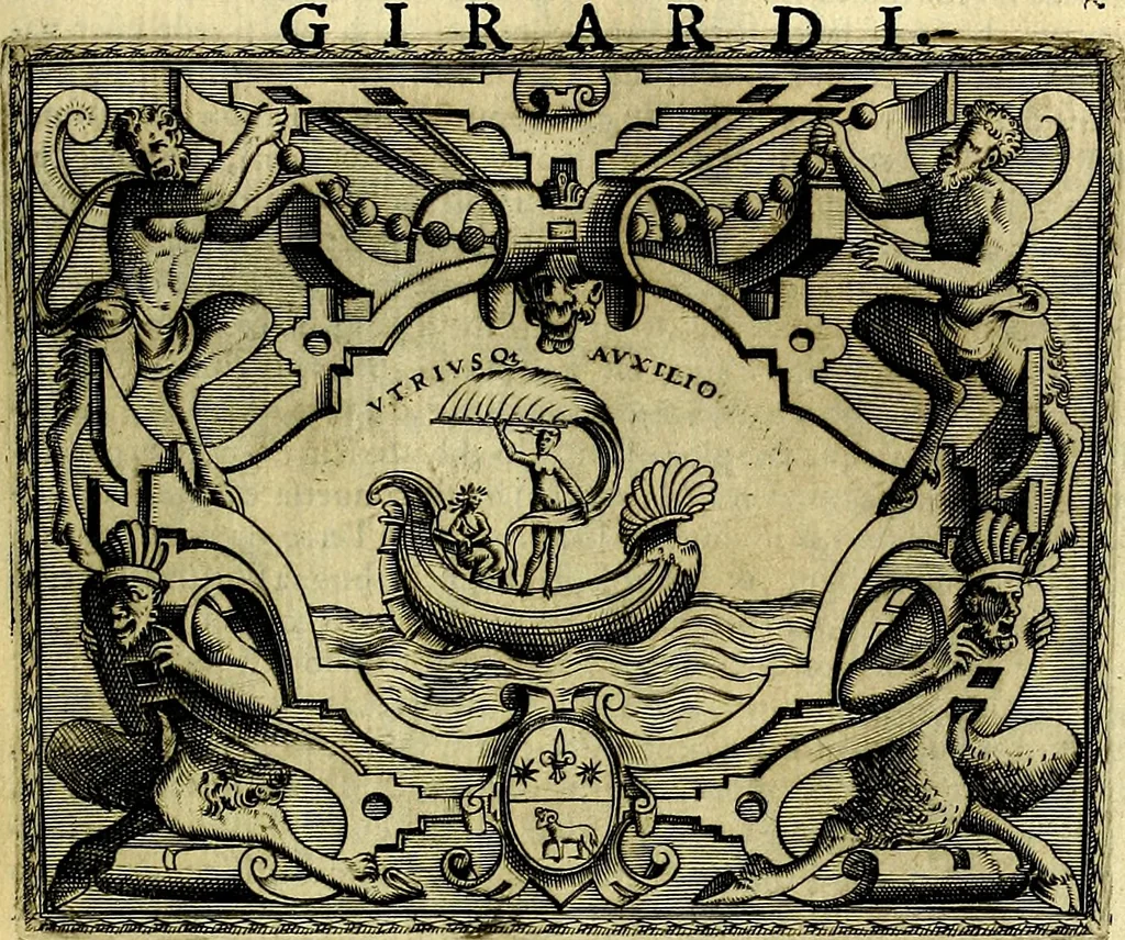 An illustration from Le imprese illustri del S.or Ieronimo Ruscelli., 1584, leaf 480