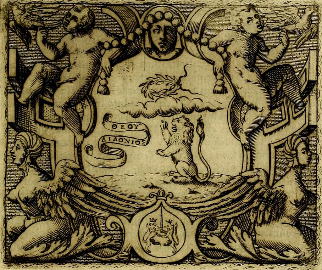 An illustration from Le imprese illustri del S.or Ieronimo Ruscelli., 1584, leaf 486
