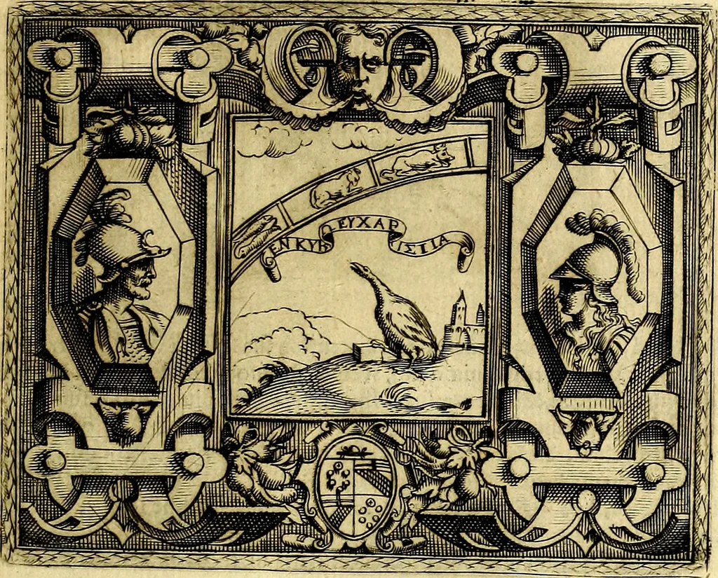 An illustration from Le imprese illustri del S.or Ieronimo Ruscelli., 1584, leaf 62