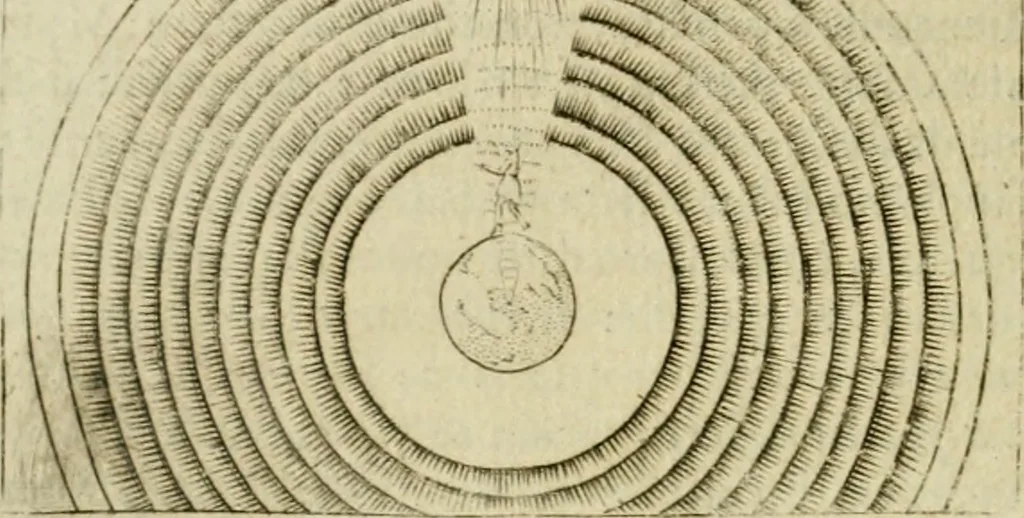 An illustration from Le imprese illvstri del s.or Ieronimo Rvscelli. Aggivntovi nvovam.te il qvarto libro da Vincenzo Rvscelli da Viterbo.., 1584, leaf 179