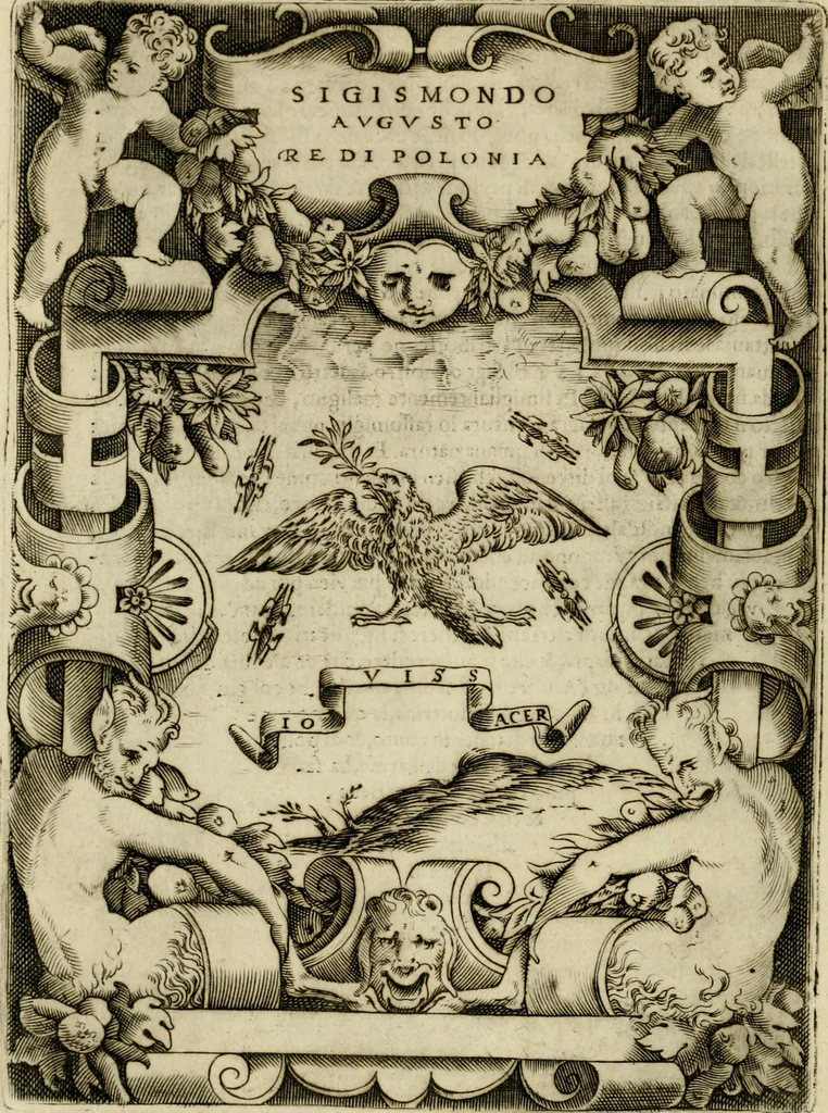 An illustration from Le imprese illvstri del s.or Ieronimo Rvscelli. Aggivntovi nvovam.te il qvarto libro da Vincenzo Rvscelli da Viterbo.., 1584, leaf 361