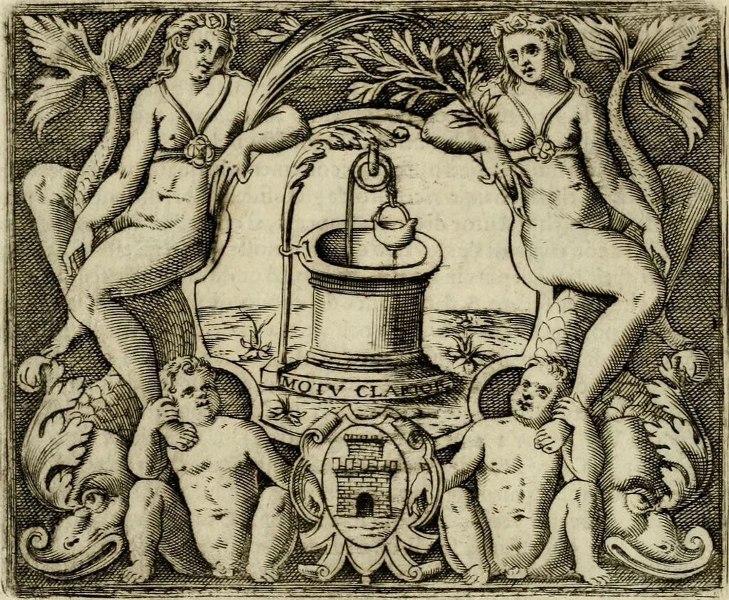 An illustration from Le imprese illvstri del s.or Ieronimo Rvscelli. Aggivntovi nvovam.te il qvarto libro da Vincenzo Rvscelli da Viterbo.., 1584, leaf 468