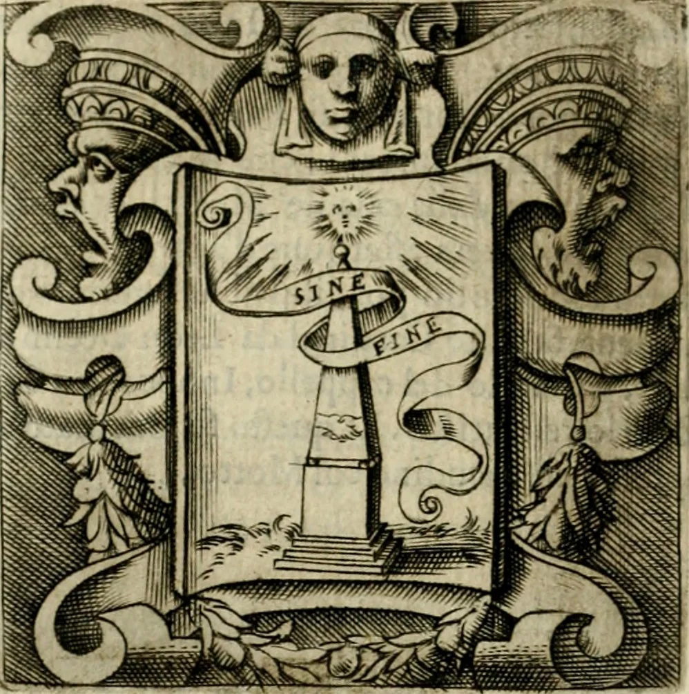 An illustration from Le imprese illvstri del s.or Ieronimo Rvscelli. Aggivntovi nvovam.te il qvarto libro da Vincenzo Rvscelli da Viterbo.., 1584, leaf 69