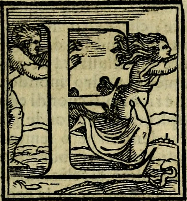 An illustration from Le imprese illvstri, con espositioni, et discorsi del S.or Ieronimo Rvscelli. Con la givnta di altre imprese tvtto riordinato et corretto da Fran.co Patritio, 1572, leaf 42