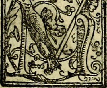 An illustration from Le imprese illvstri, con espositioni, et discorsi del S.or Ieronimo Rvscelli. Con la givnta di altre imprese tvtto riordinato et corretto da Fran.co Patritio, 1572, leaf 538