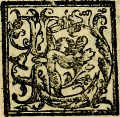 An illustration from Le imprese illvstri, con espositioni, et discorsi del S.or Ieronimo Rvscelli. Con la givnta di altre imprese tvtto riordinato et corretto da Fran.co Patritio, 1572, leaf 547