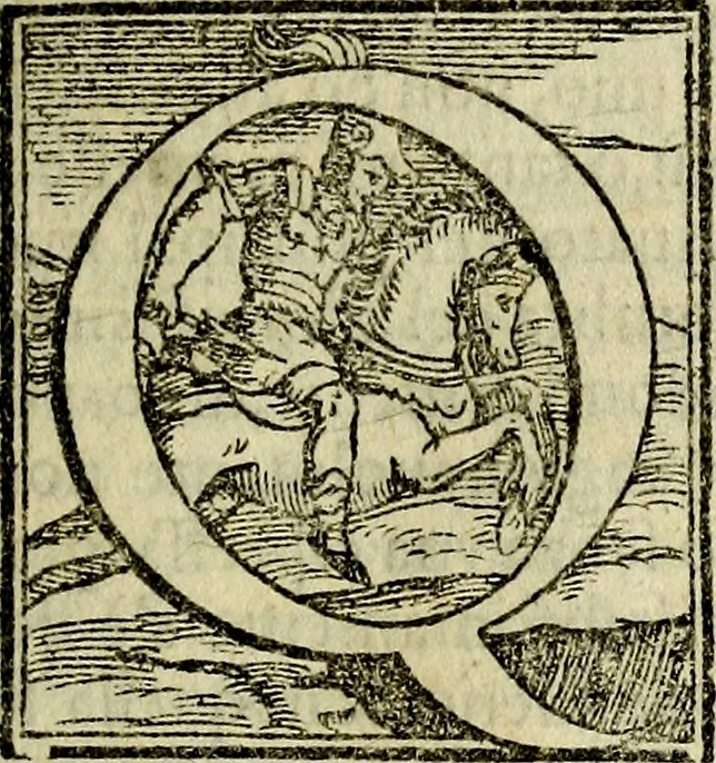 An illustration from Le imprese illvstri, con espositioni, et discorsi del S.or Ieronimo Rvscelli. Con la givnta di altre imprese tvtto riordinato et corretto da Fran.co Patritio, 1572, leaf 8