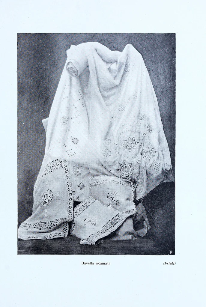 An illustration from "Le Industrie Femminili Italiane", 1906, leaf 335