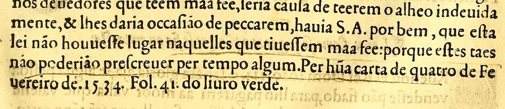 An illustration from Leis extravagantes collegidas e relatadas, 1569, leaf 407